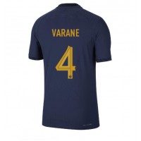 Koszulka piłkarska Francja Raphael Varane #4 Strój Domowy MŚ 2022 tanio Krótki Rękaw